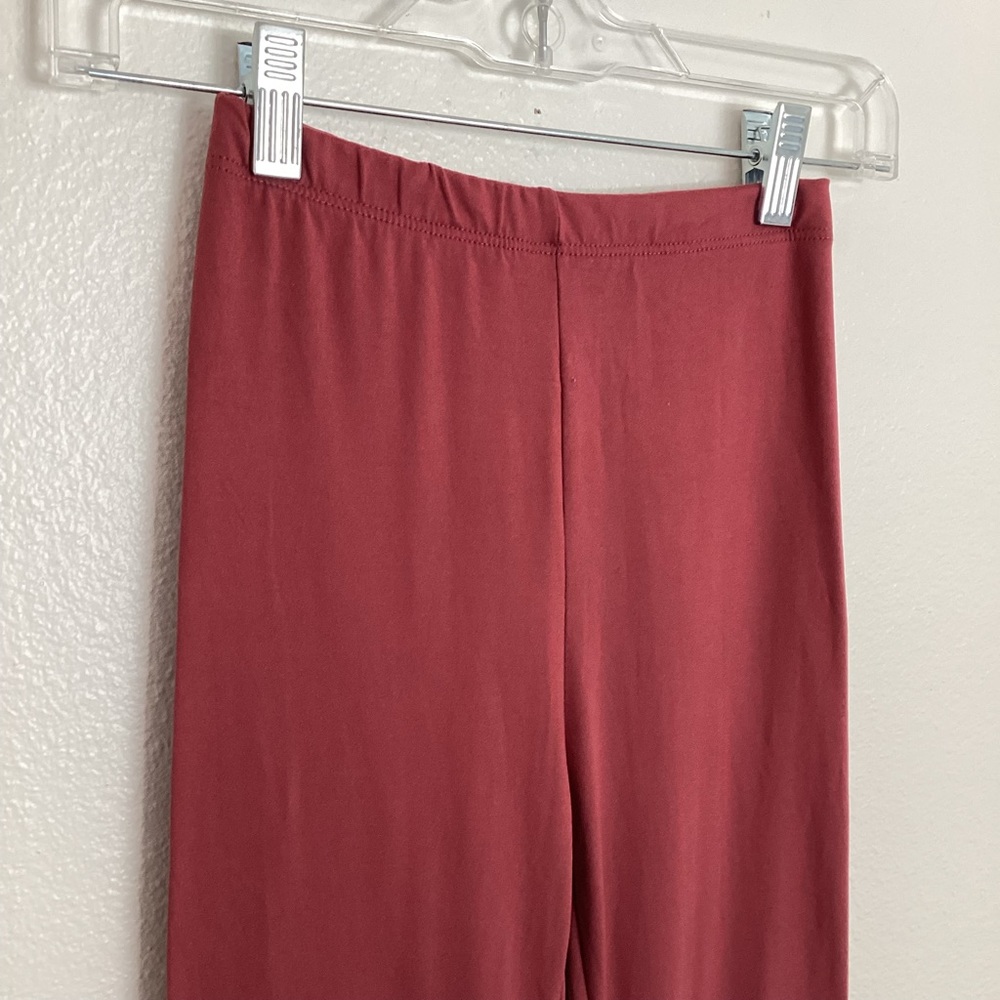 NEW Fashion Nova Don’t Get It Twisted Pants / Leggings in Mauve / Pinkish Red - Picture 8 of 8